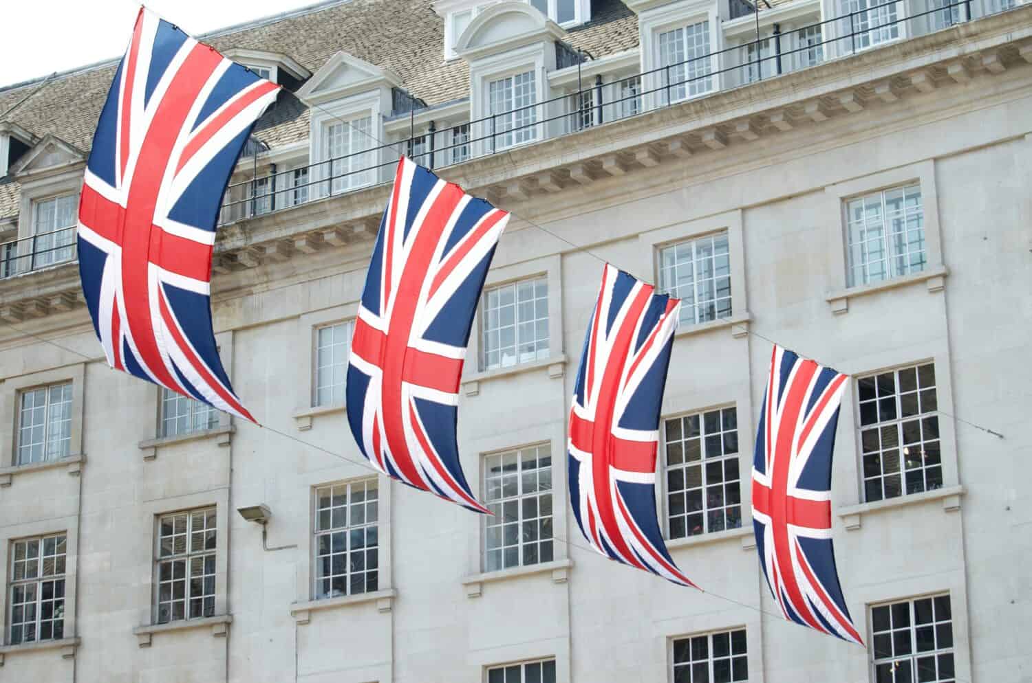 England flags