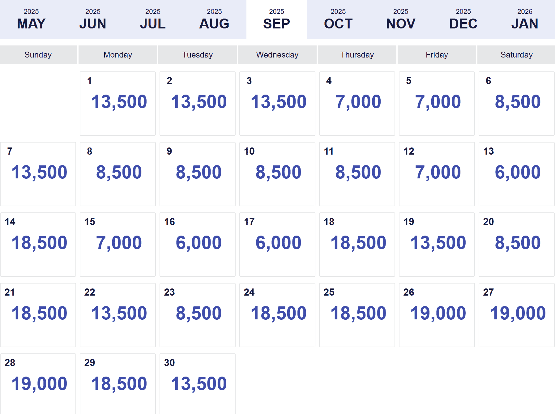 Flight from Denver (DEN) to Orlando (MCO) using Southwest Rapid Rewards