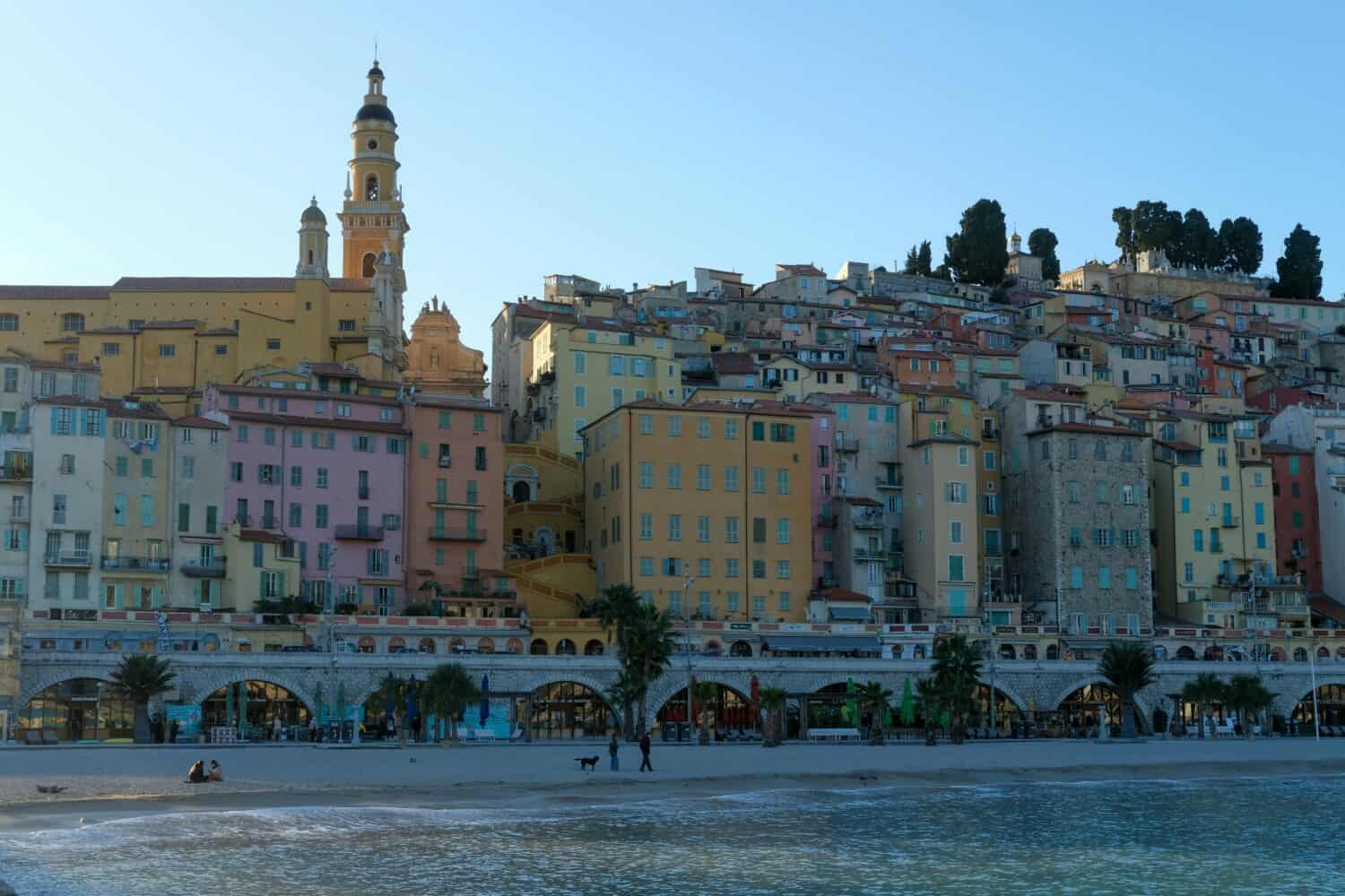 Coastline in South France