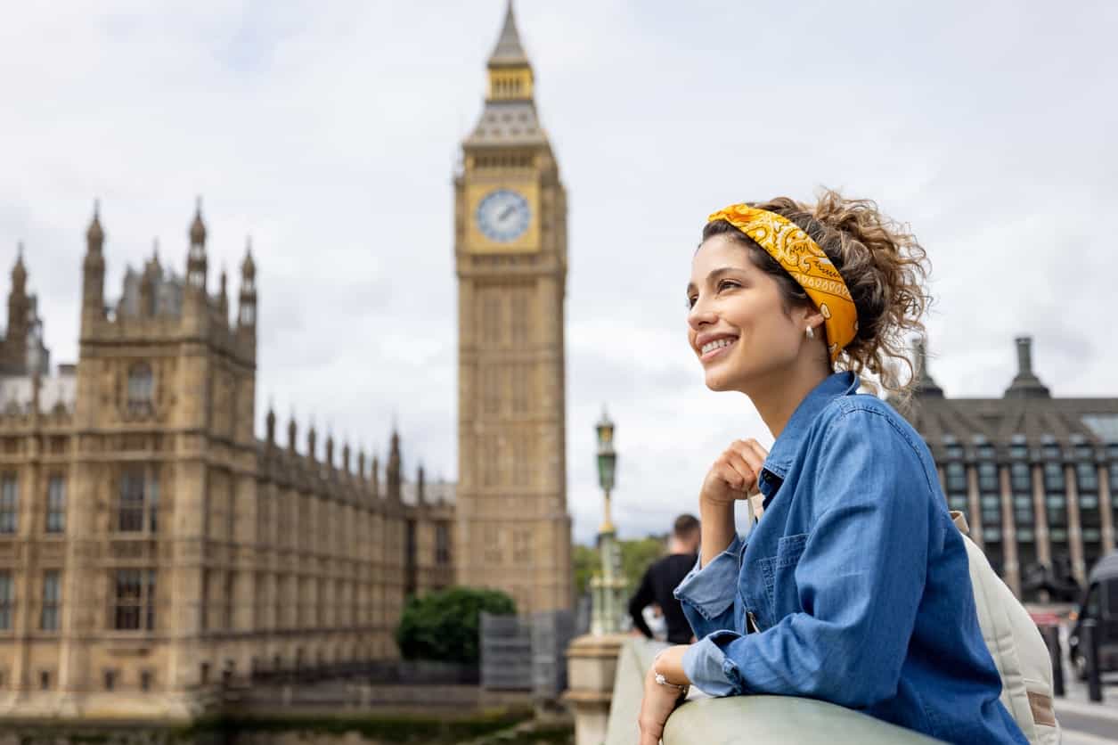 Tourist in Europe