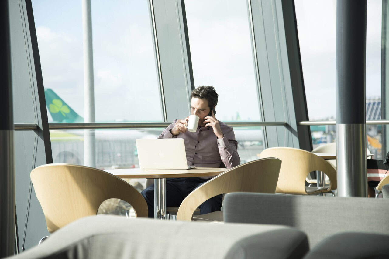 Aer Lingus Dublin Lounge