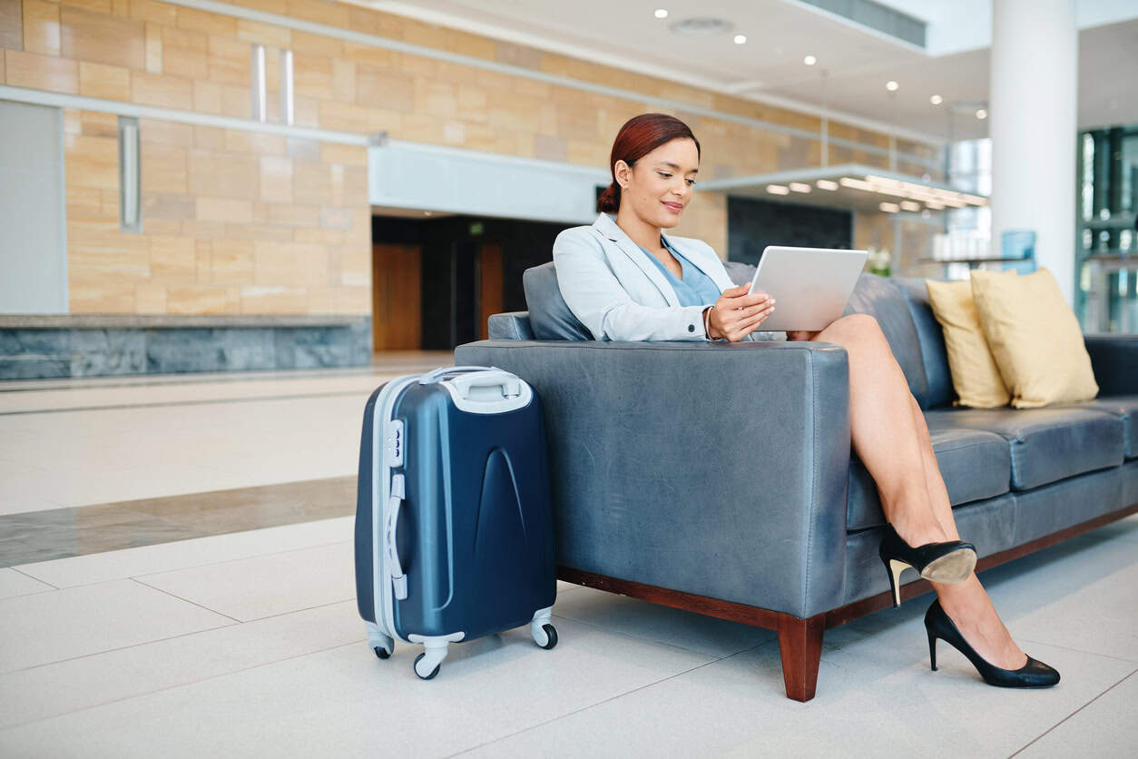 booking a trip using travel rewards in a travel portal