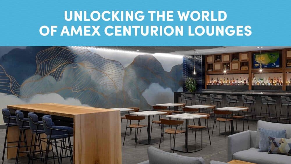 Amex Centurion Lounges