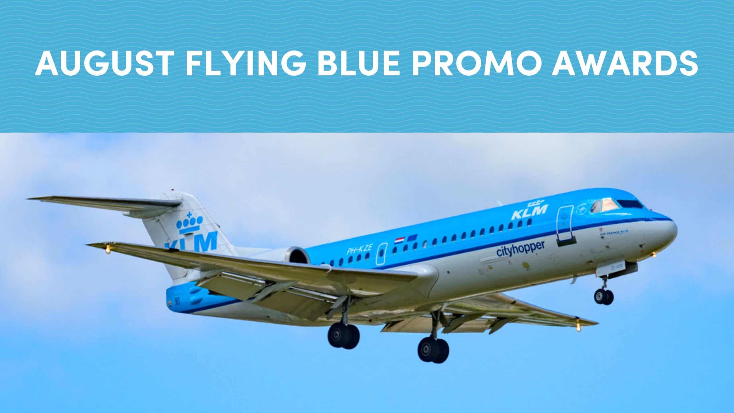 August Flying Blue Promo Awards