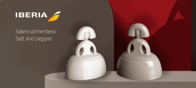 “Las Meninas” salt and pepper pots inspired by the famous painting by Diego Velazquez