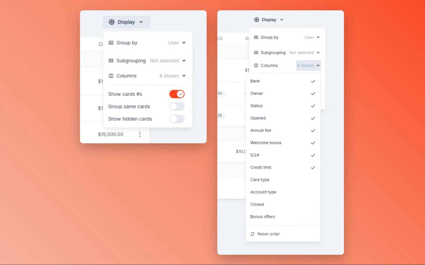 My10x v1.4 - Customizable Wallet Interface
