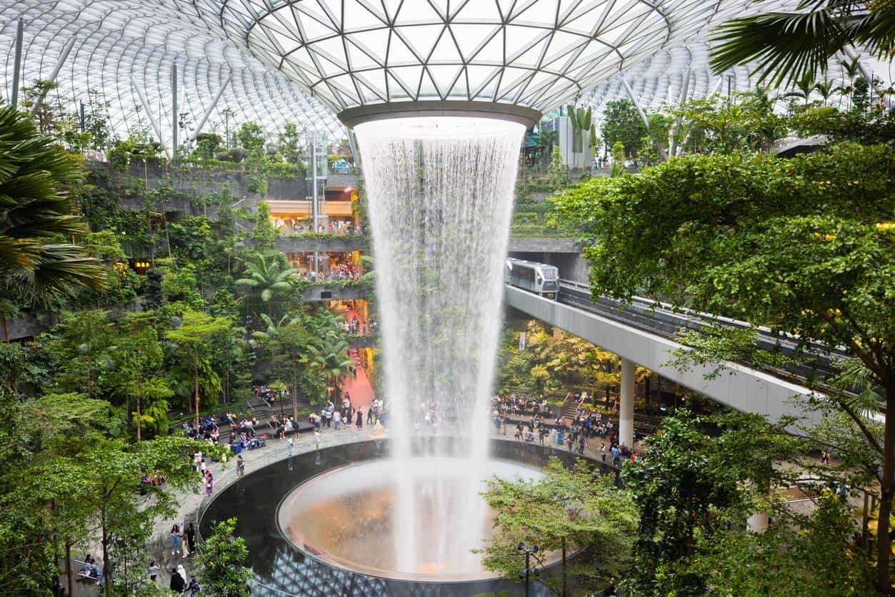 Jewel Changi Airport in Singapore.