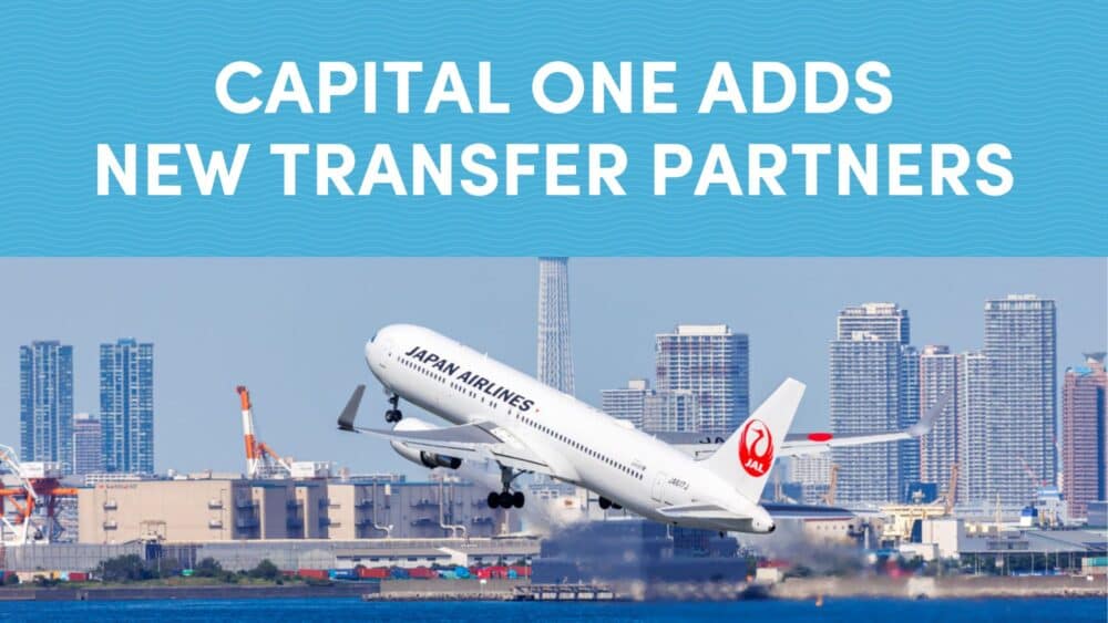 Capital One Adds New Transfer Partners