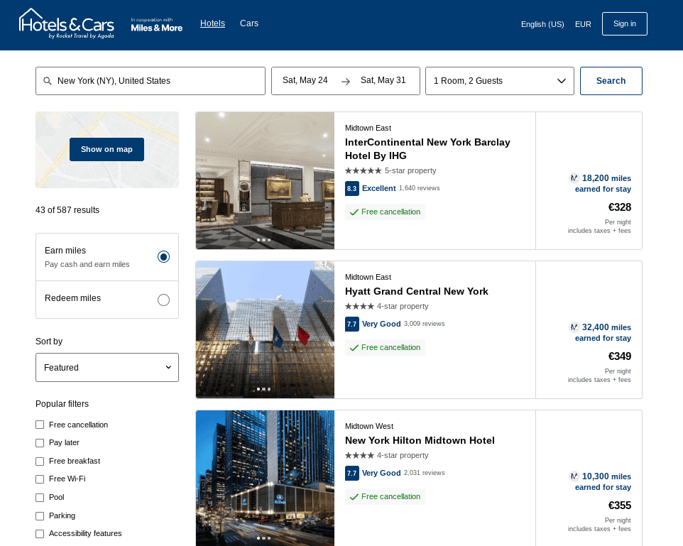 Booking Hotel Stays Through Hotels & Cars by Rocket Travel by Agoda