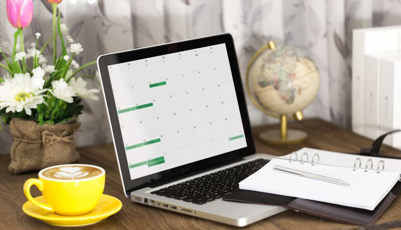 Illustrative calendar showing varying award availability and points costs on different dates.