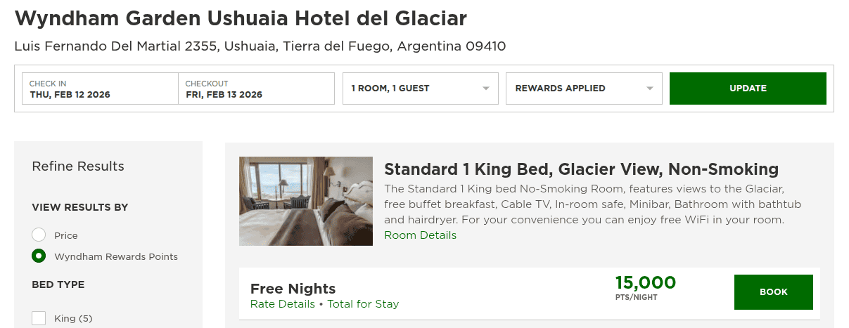 Booking Wyndham Garden Ushuaia Hotel del Glaciar