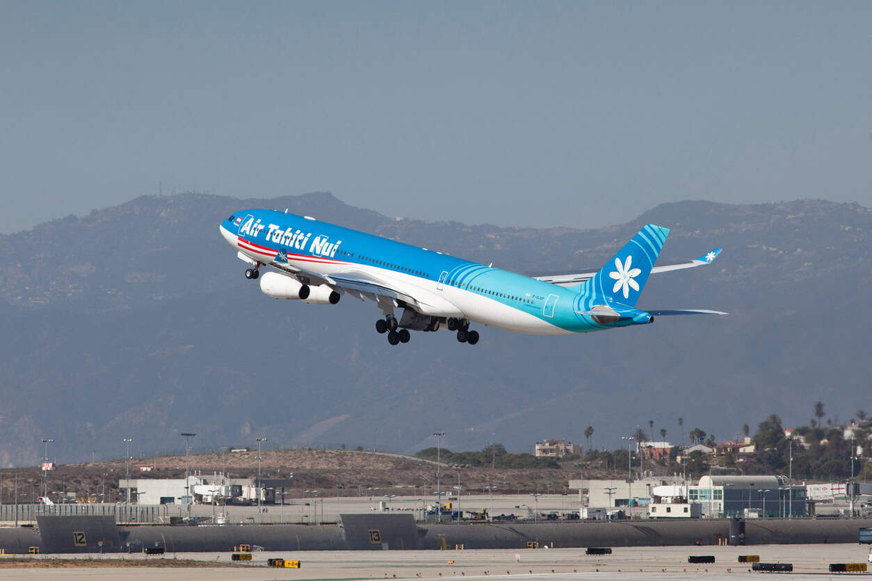 Air Tahiti Nui Airbus A340 in Los Angeles