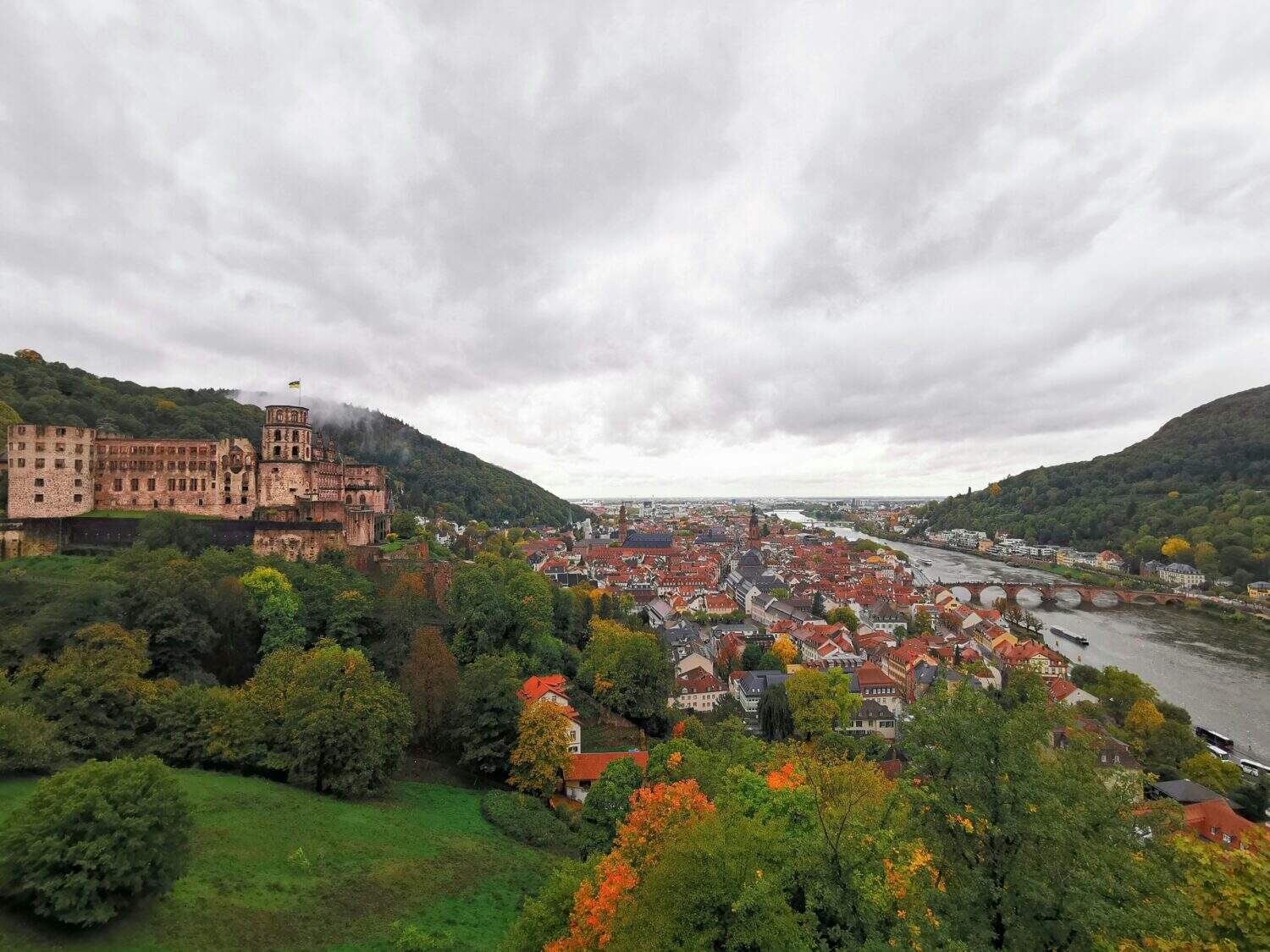 travel to Frankfurt on points and miles and visit nearby Heidelberg castle