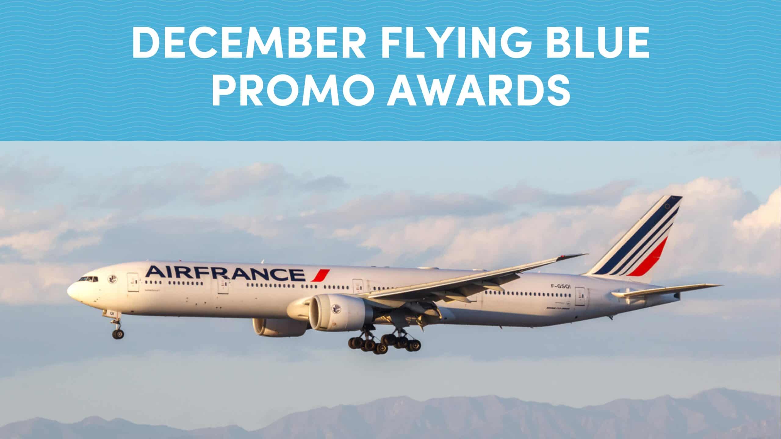 December Flying Blue Promo Awards