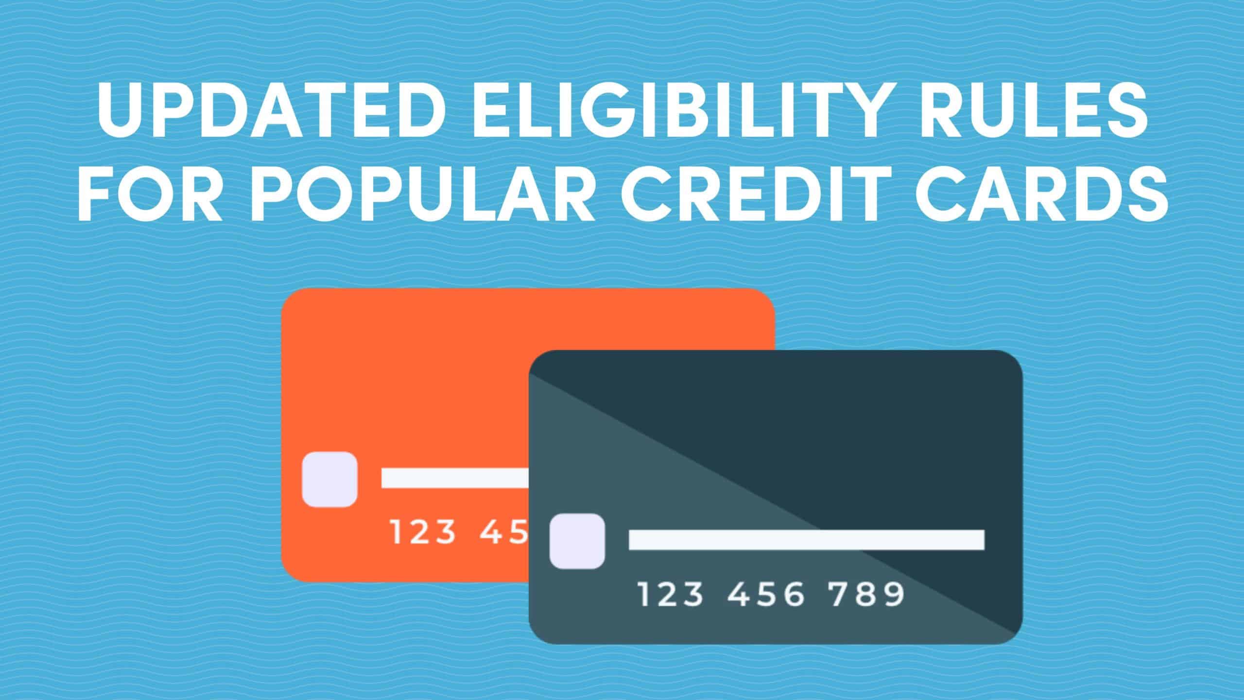 Updated eligibility rules for Chase Ink and Sapphire cards