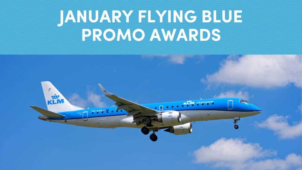 January Flying Blue Promo Awards