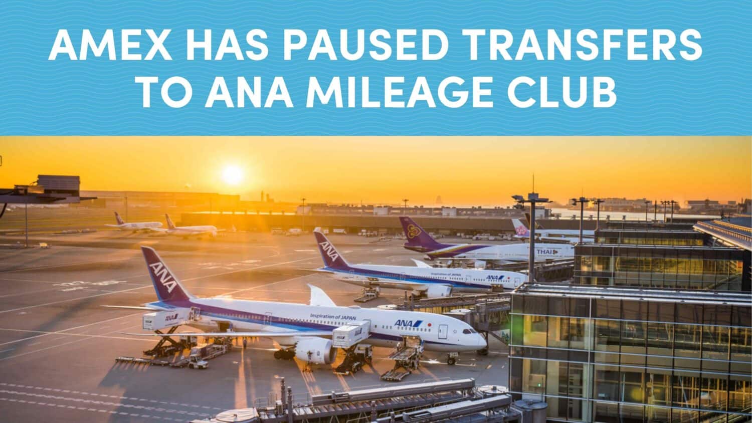 Amex Has Paused Transfers to ANA Mileage Club: What You Need to Know