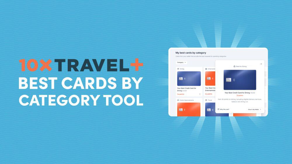 10xTravel+ Cards by Category