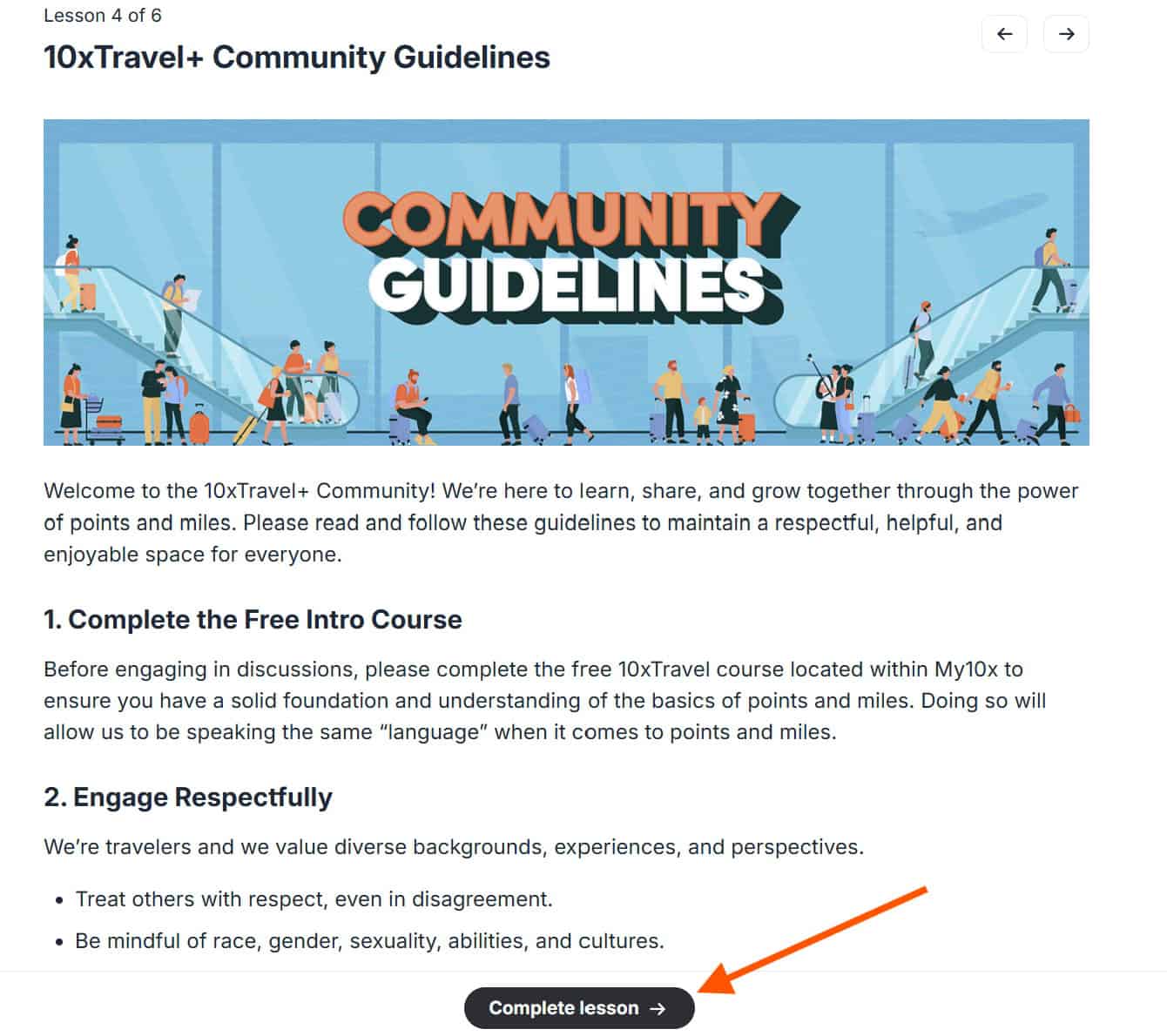 10xTravel+ Community Guidelines