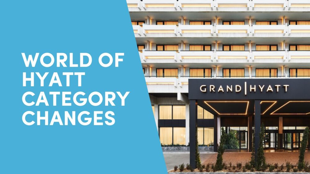 World of Hyatt Category Changes