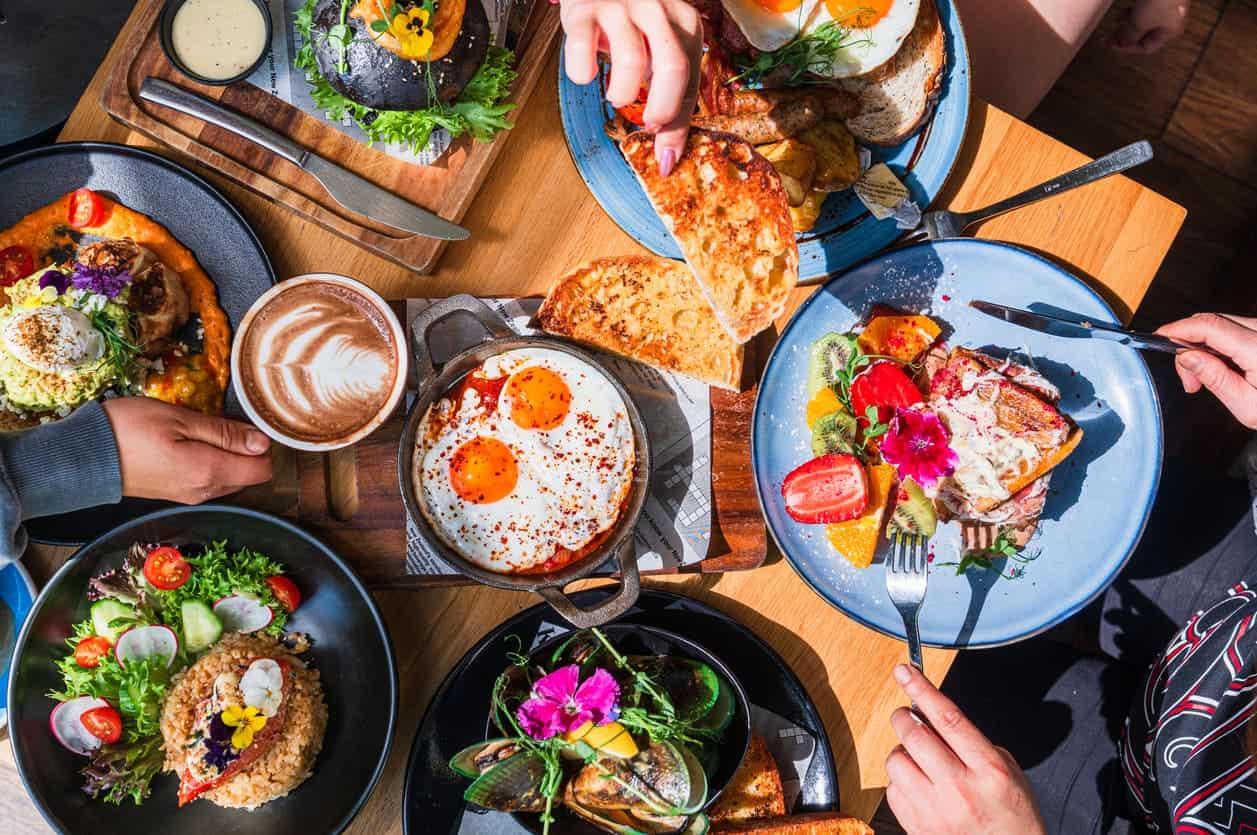 Credit card dining points
