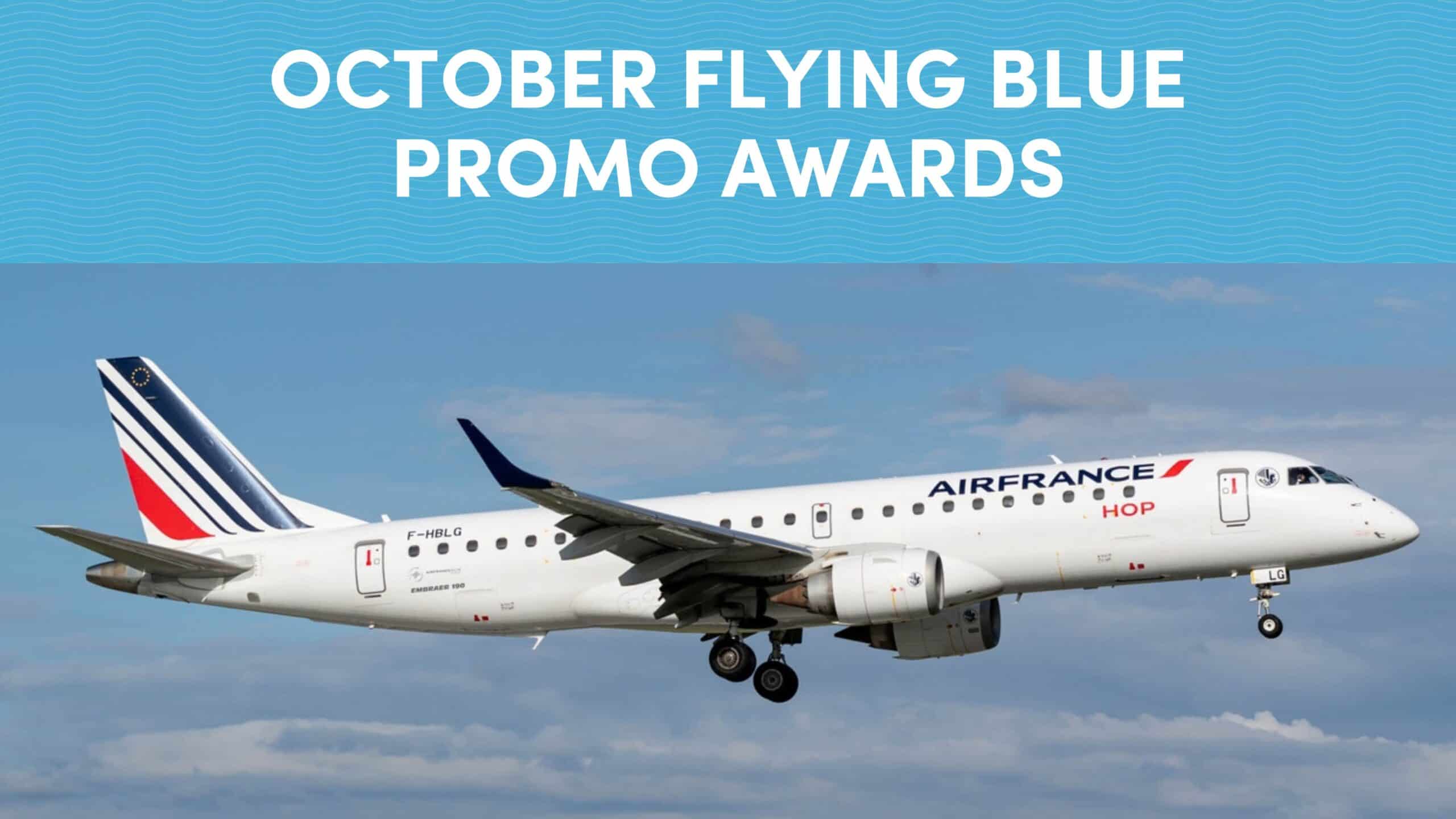 October Flying Blue Promo Awards
